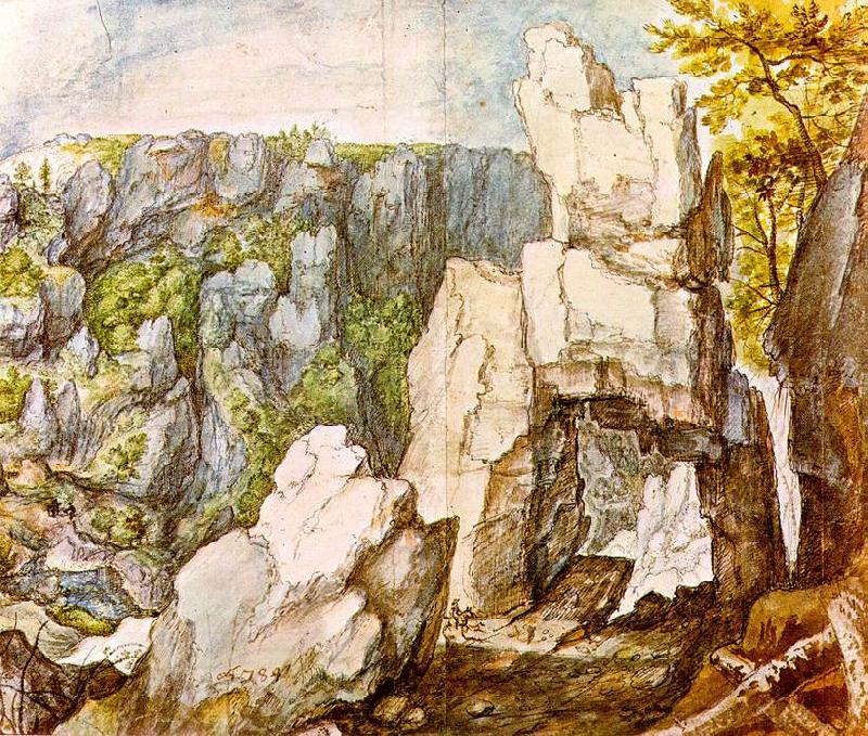 Roelant Savery Rocky Landscape oil painting picture
